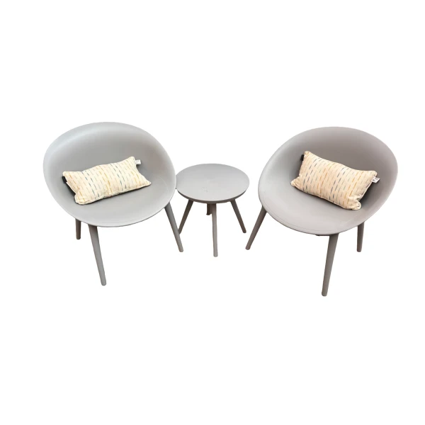 Marbella loungeset grijs 3-delig - Driesprong collection