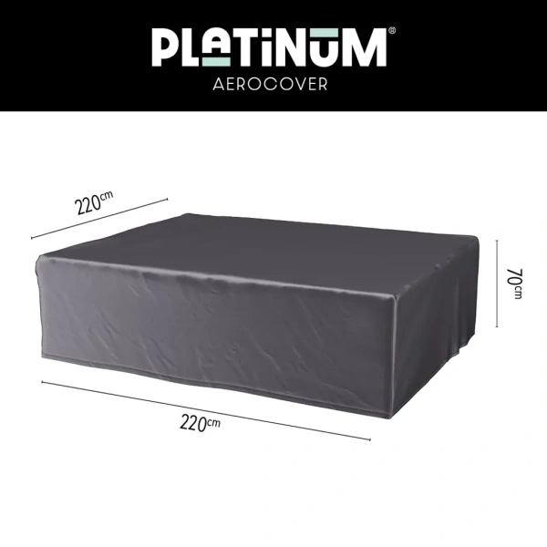 Platinum AeroCover loungeset hoes 220x220xH70cm