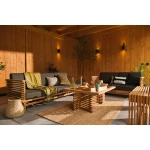 Riverside teak 3-zits bank incl. kussens Tuindeco - Tuindeco