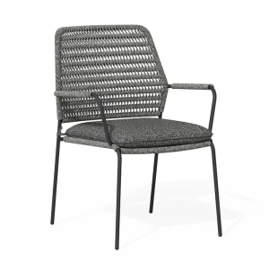 David Dining Tuinstoel Charcoal - Tierra outdoor