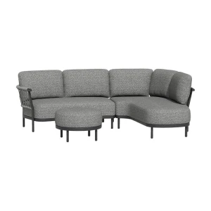 Fresca Loungeset Charcoal - Tierra outdoor