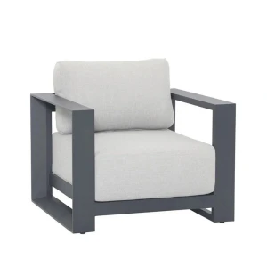 Levanto Lounge Fauteuil Carbon Black - Garden impressions