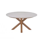 Lowland Tuintafel Napoli Sand dia. 150 cm - Garden impressions