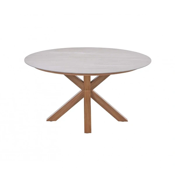 Lowland Tuintafel Napoli Sand dia. 150 cm - Garden impressions