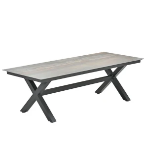 Marbella Tuintafel Rome Bronze 240x100 cm - Garden impressions