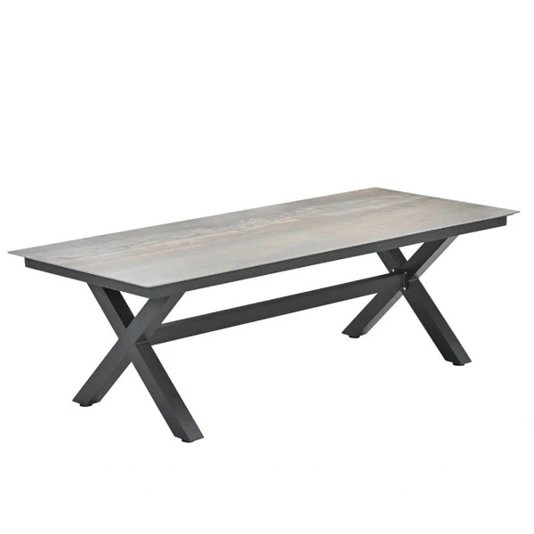 Marbella Tuintafel Rome Bronze 240x100 cm - Garden impressions