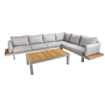 Midori Hoek Loungeset Salix/teak - Yoi