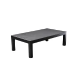 Midori coffee table 140x77,5x42 cm alu black/slate - Yoi
