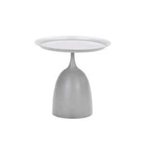 Mioala Bijzettafel Taupe dia. 50xH48 cm - Garden impressions
