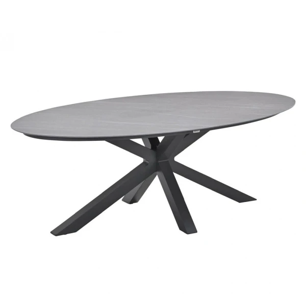 Scotland Tuintafel Napoli Grey 230x115 cm - Garden impressions