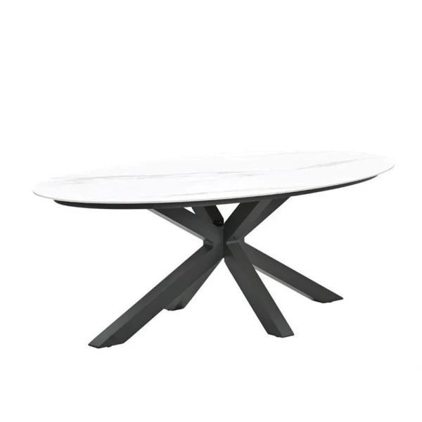 Scotland Tuintafel Venice White 230x115 cm - Garden impressions