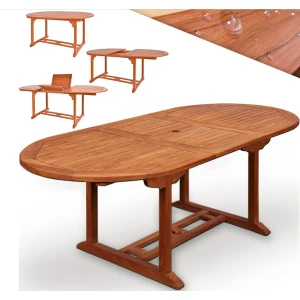 Tuintafel Vanamo uittrekbaar Eucalyptus 150-200x100x74cm FSC gecertificeerd