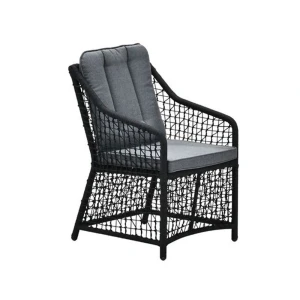 Vasto Dining Tuinstoel Black/Mystic Grey - Garden impressions