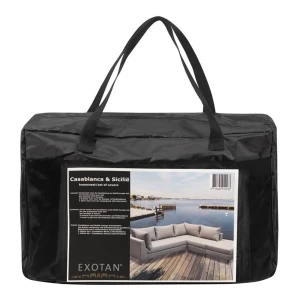 WOOOD Beschermhoes Sicilië Loungeset - Zwart