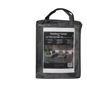 WOOOD Outdoor Hoes La Vida/Villa t.b.v. Hoek Loungeset - Zwart