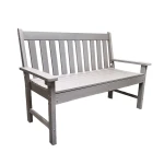 Milford Tuinbank Light Grey 131 cm - Buitengewoon de boet