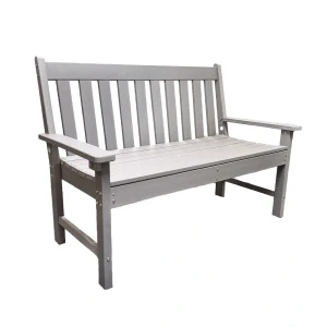 Milford Tuinbank Light Grey 131 cm - Buitengewoon de boet