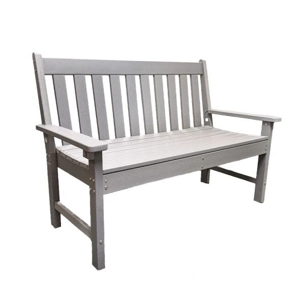 Milford Tuinbank Light Grey 131 cm - Buitengewoon de boet