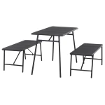 SIENA GARDEN Tuinset Palma (2 bankjes + 1 tafel)
