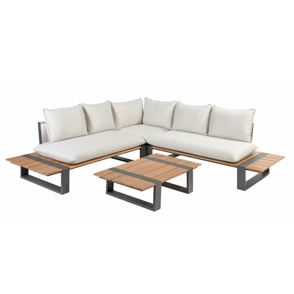 Tierra Outdoor Loungeset Dawson Rope Dove