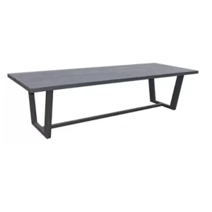 Lauren tafel 300x110x76 cm teak charcoal finish Max&Luuk - Max luuk