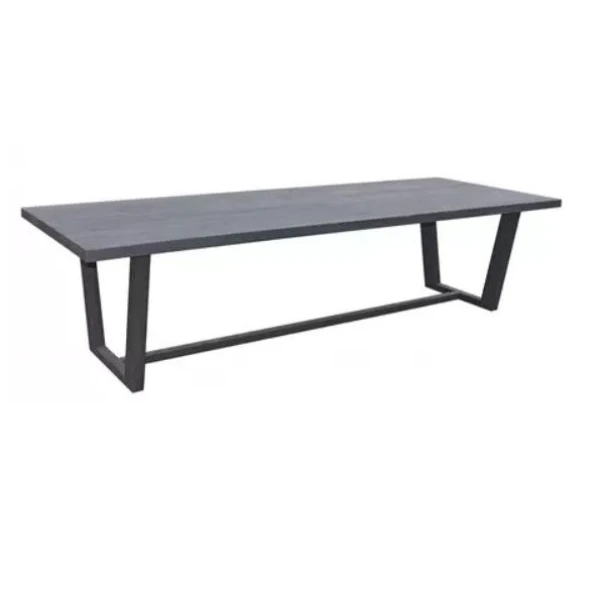 Lauren tafel 300x110x76 cm teak charcoal finish Max&Luuk - Max luuk