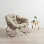 Lounge schommelstoel Royal Rocking II creme