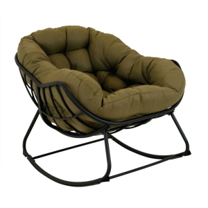 Lounge- schommelstoel Royal Rocking II groen