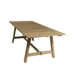 Teak Tuintafel Thijs 240X100x78 cm - Van der leeden