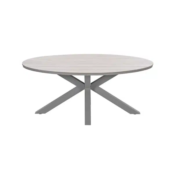 Edison tafel 180x115xH75 cm taupe/light teak