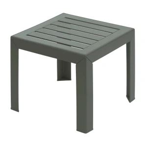 Grosfillex Miami bijzet tuintafel 40x40cm groen