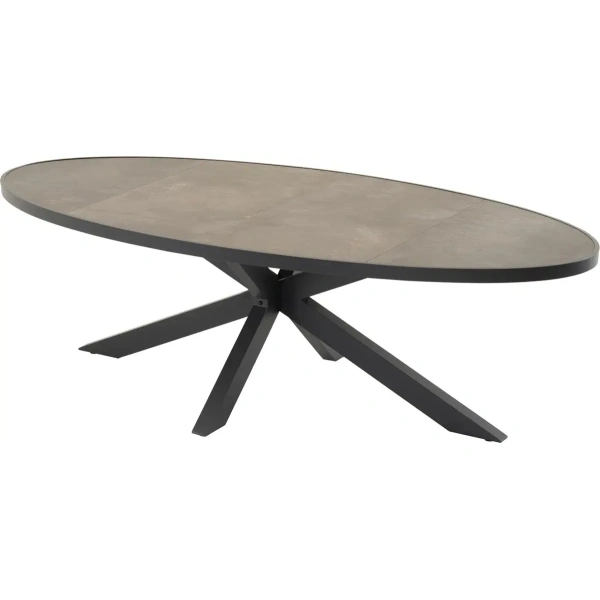 Tafel murcia ovaal 242x117cm