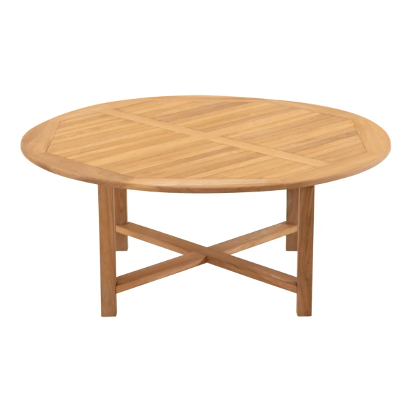 Tafel teak ø180x75cm