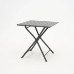 Tuintafel globe 70x70 grafiet