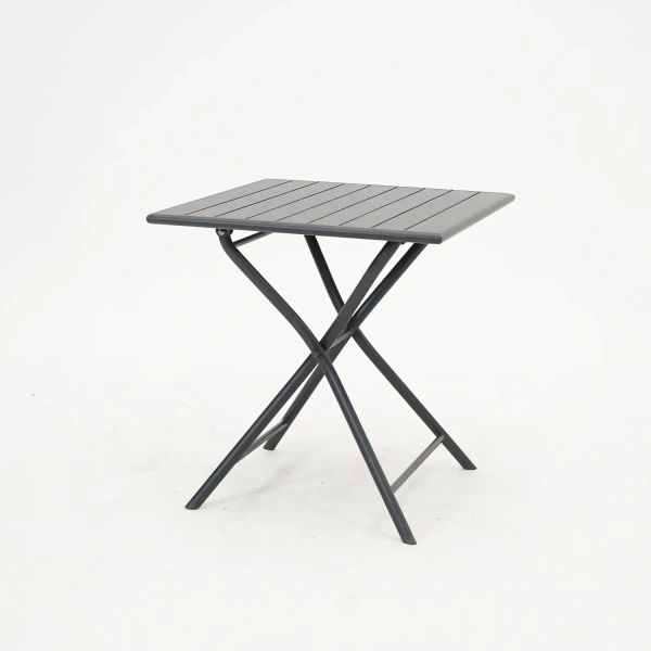 Tuintafel globe 70x70 grafiet