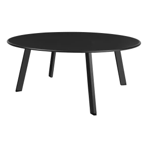 WOOOD Outdoor Bijzettafel Fer - Zwart, Ø70cm - Rond