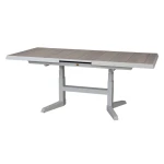 Blue Valley uitschuifbare & verstelbare dining tafel mist grey L 143 - 183 x D 88 x H 51 - 75 cm Oosterik Home - Oosterik home
