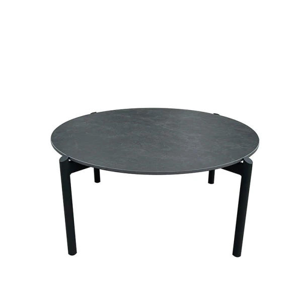 Castle Rock lounge tafel midnight grey dia. 87 cm Oosterik Home - Oosterik home