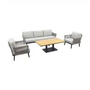 Elion loungeset met Zamin up down tafel