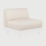 Ethnicraft Zitkussen Monocle t.b.v. 1-zits Modulaire Loungeset Monocle - Wit