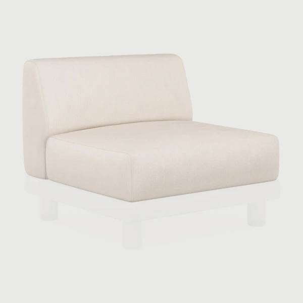 Ethnicraft Zitkussen Monocle t.b.v. 1-zits Modulaire Loungeset Monocle - Wit