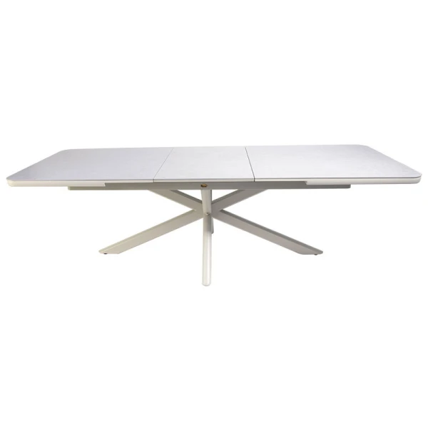 Hillsdale uitschuifbare dining tafel sunny creme B 200 - 260 x D 100 x H 75 cm Oosterik Home - Oosterik home