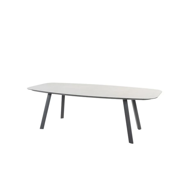 Manolo eettafel antraciet met geprint keramiek tafelblad 240x103x75 cm Taste Taste - Taste