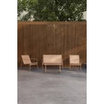 Nohr Loungeset Karilynn Met bank, 2 stoelen en tafel - Beige