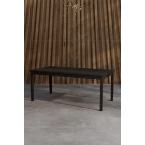 Nohr Tuintafel Amberia Teakhout, 180 x 90cm - Zwart