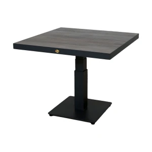 Pine Valley verstelbare lounge tafel midnight grey 90 x 90 cm Oosterik Home - Oosterik home