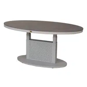 Pine Valley verstelbare lounge tafel mist grey 150 x 90 cm Oosterik Home - Oosterik home