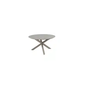 Prado tafel keramiek sabbia panna latte ⌀130 cm