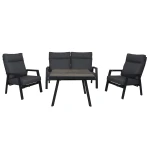 Qopps Exome loungeset met tafel Balti koffietafel