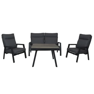 Qopps Exome loungeset met tafel Balti koffietafel